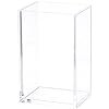 Transparent Acrylic Pen Holder, Makeup Brush Holder, Desktop Accessory and Stationery Organizer | Office Supplies