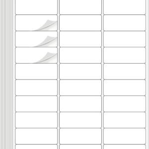 900 handwritten label stickers, suitable for laser/inkjet printers