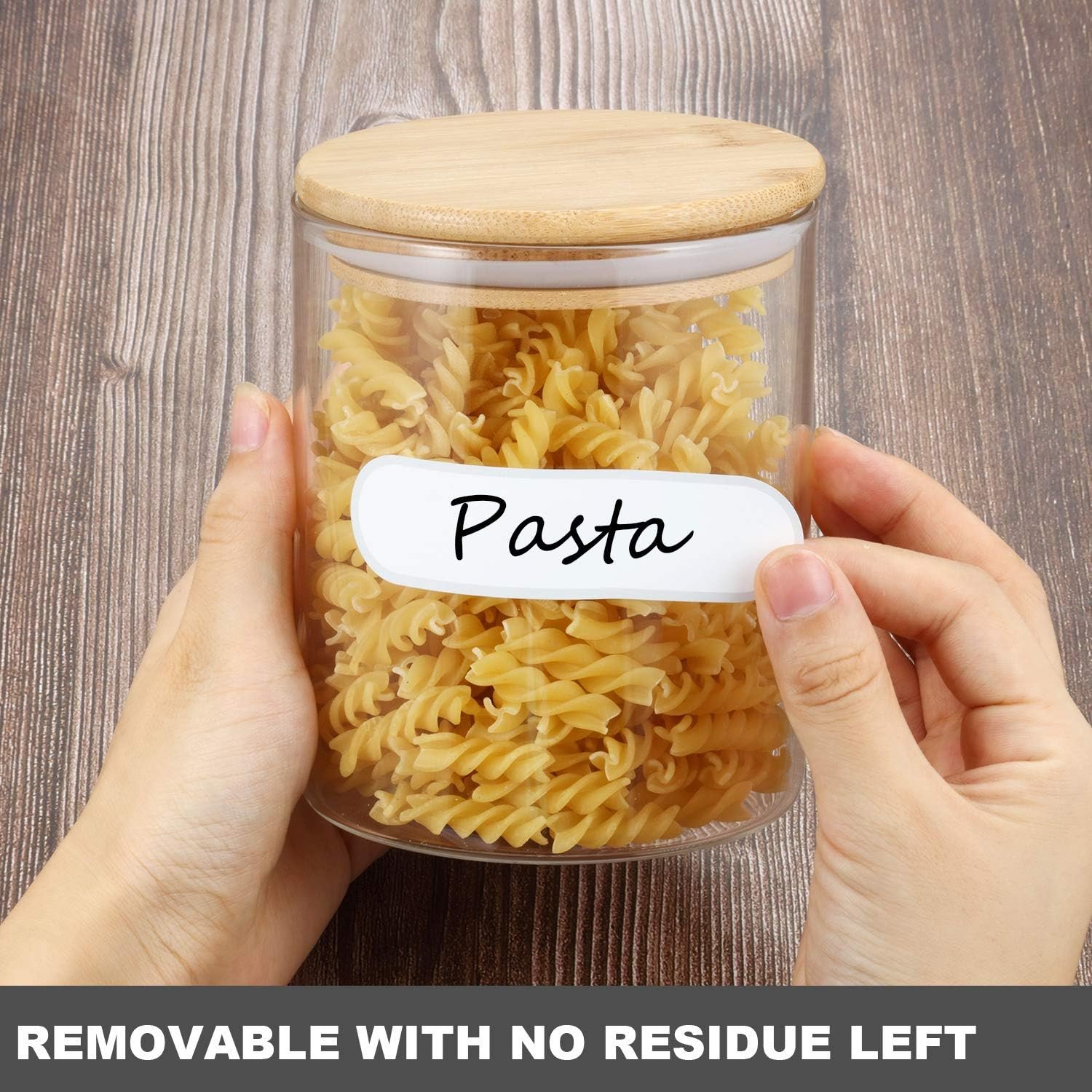 264 removable food handwritten label stickers, for food storage, home organization - Image 2